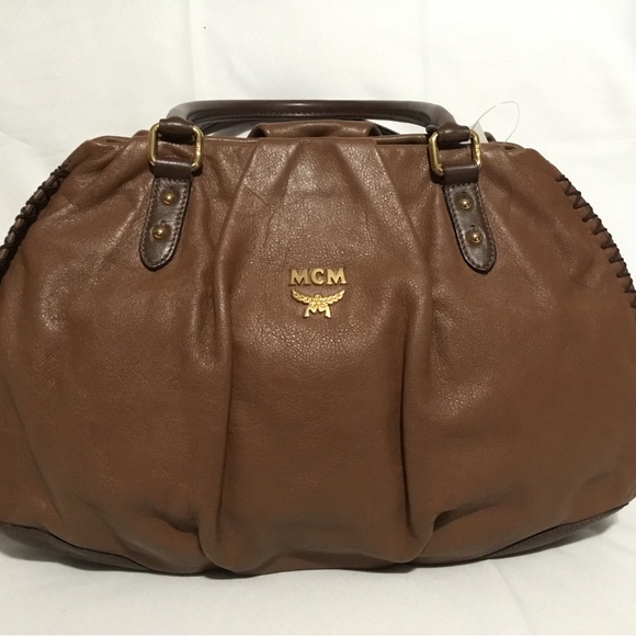 Authentic MCM Brown Leather Women´s Bag